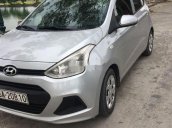 Cần bán xe Hyundai Grand i10 2015, màu bạc, nhập khẩu nguyên chiếc, xe gia đình