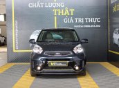 Kia Morning Si 1.25AT 2017, màu xanh, bao chạy, trả góp 70%