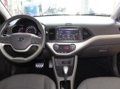 Kia Morning Si 1.25AT 2017, màu xanh, bao chạy, trả góp 70%