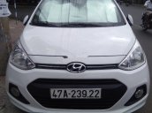 Bán Hyundai Grand i10 AT sản xuất năm 2016, màu trắng, xe nhập xe gia đình, giá chỉ 345 triệu