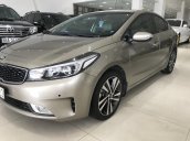 Bán Kia Cerato 2017, màu vàng cát, biển thành phố, LH: 0787.553.663