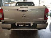 Bán Mitsubishi Triton 4x2 AT đời 2019, màu bạc, nhập khẩu