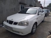 Cần bán lại xe Daewoo Lacetti đời 2005, màu trắng