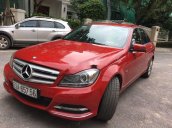 Cần bán xe Mercedes C200 sản xuất 2012, màu đỏ chính chủ, giá tốt