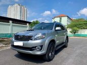 Bán xe Toyota Fortuner sản xuất năm 2016, màu bạc số sàn