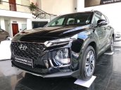 Bán Hyundai Santa Fe đời 2019, màu đen, giá chỉ 995 triệu