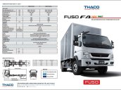 Bán xe tải nhập khẩu Mitsubishi Fuso FA Nhật Bản tải 5.5 tấn, thùng dài 5.28m, đủ các loại thùng