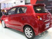 Bán xe Mitsubishi Mirage sản xuất 2019, màu đỏ, xe nhập, giá chỉ 350 triệu