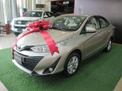 Cần bán Toyota Vios sản xuất 2019, màu kem (be), nội thất đẹp