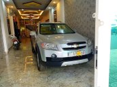 Cần bán gấp Chevrolet Captiva 2010, màu bạc số sàn, giá tốt