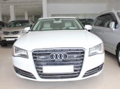 Bán Audi A8 L 4.2AT SX 2010 ĐK 2011, màu trắng, nhập Đức, xem xe giá thương lượng