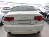 Bán Audi A8 L 4.2AT SX 2010 ĐK 2011, màu trắng, nhập Đức, xem xe giá thương lượng