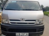 Cần bán Toyota Hiace bán tải 6 chỗ, máy dầu đời 2006, chạy được giờ cấm trong TP