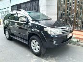 Bán Toyota Fortuner sản xuất 2009, màu đen xe gia đình, 498 triệu, xe nguyên bản