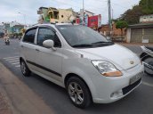 Cần bán Chevrolet Spark sản xuất 2009, màu trắng xe gia đình, xe nguyên bản