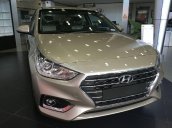 Bán xe Hyundai Accent năm sản xuất 2019, màu vàng cát. Giao ngay