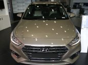 Bán xe Hyundai Accent năm sản xuất 2019, màu vàng cát. Giao ngay