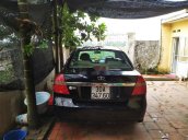 Cần bán lại xe Daewoo Gentra đời 2007, màu đen chính chủ