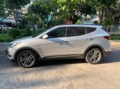 Bán Hyundai Santa Fe AT đời 2016, màu bạc