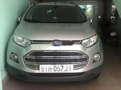 Bán xe Ford EcoSport 2015, màu bạc, xe gia đình