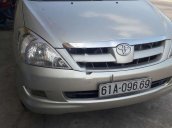 Cần bán Toyota Innova đời 2007, màu bạc, nhập khẩu, xe gia đình