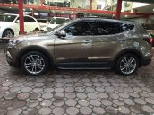 Bán Hyundai Santa Fe năm 2016, màu nâu xe nguyên bản