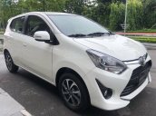 Bán xe Wigo màu trắng, số tự động, khuyến mãi lớn tháng 11 tại Toyota An Sương