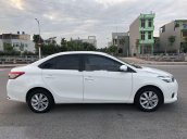 Bán Toyota Vios sản xuất năm 2017, màu trắng xe gia đình xe nguyên bản