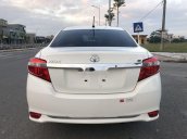 Bán Toyota Vios sản xuất năm 2017, màu trắng xe gia đình xe nguyên bản