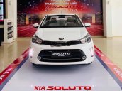 Cần bán Kia Soluto đời 2019, màu trắng, 399tr xe nội thất đẹp