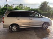 Bán Toyota Innova sản xuất năm 2014, màu bạc xe gia đình xe nguyên bản