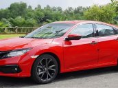 Cần bán xe Honda Civic RS 1.5 AT sản xuất năm 2019, màu đỏ, nhập khẩu, giá tốt