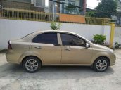 Cần bán Chevrolet Aveo đời 2016, màu vàng, xe gia đình, giá 295tr