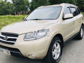 Bán Hyundai Santa Fe đời 2008, màu kem (be), nhập khẩu 