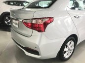 Cần bán xe Hyundai Grand i10 năm sản xuất 2019, màu trắng giá cạnh tranh xe nội thất đẹp