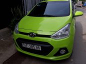 Cần bán lại xe Hyundai Grand i10 đời 2015, màu xanh lục chính chủ