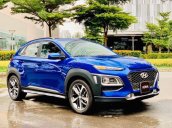 Bán ô tô Hyundai Kona đời 2019, màu xanh lam nhập khẩu nguyên chiếc giá 694 triệu đồng