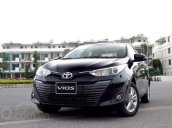 Bán xe Toyota Vios 1.5G 2019 màu đen - giá 570tr (Khuyến mãi tiền mặt tháng 11)