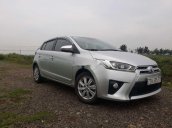 Cần bán Toyota Yaris G đời 2015, màu bạc, nhập khẩu xe gia đình