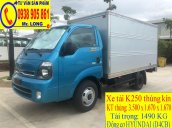 Bán xe tải Frontier Kia K250 tải 1 tấn 4 mới 100% có hỗ trợ trả góp lên đến 70% tại Đà Nẵng