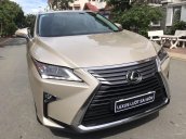 Bán xe Lexus RX 200T năm 2017, màu vàng cát, xe nhập