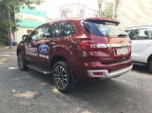 Bán Ford Everest sản xuất năm 2018, màu đỏ, nhập khẩu, số tự động