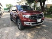 Bán Ford Everest sản xuất năm 2018, màu đỏ, nhập khẩu, số tự động