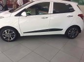 Bán xe Hyundai Grand i10 1.2 AT 2019, màu trắng, mới hoàn toàn