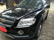 Bán ô tô Chevrolet Captiva LZT năm sản xuất 2008, màu đen