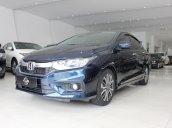 Honda City CVT- 2017, màu xanh đen, biển SG