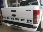 Bán Ford Ranger sản xuất 2019, màu trắng, nhập khẩu, sẵn xe, giao ngay