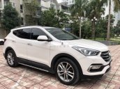 Bán Hyundai Santa Fe đời 2017, màu trắng còn mới