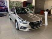 Bán xe Hyundai Accent AT đời 2019, màu ghi vàng