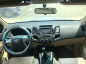 Bán Toyota Fortuner 2.5G đời 2015, màu bạc số sàn